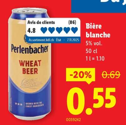 Perlenbacher Wheat Beer