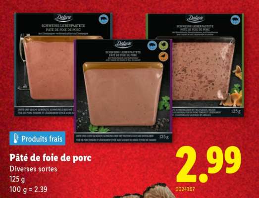 Pâté de foie de porc