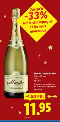 Mauler Cordon Or Brut