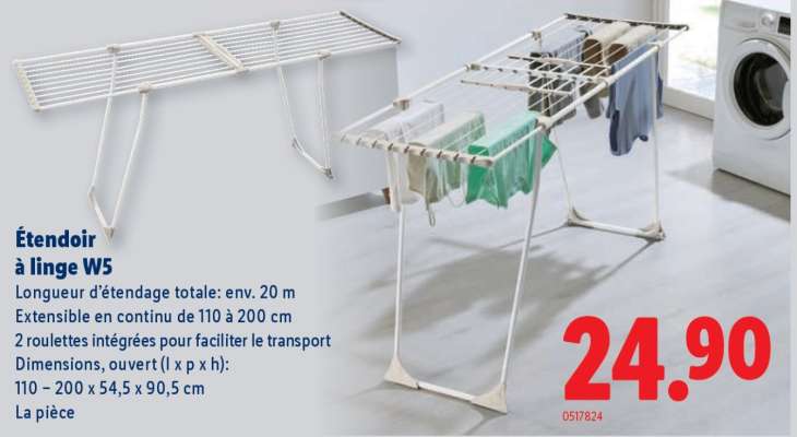 Étendoir à linge W5