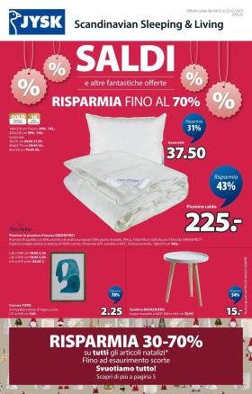 JYSK - Grandi offerte