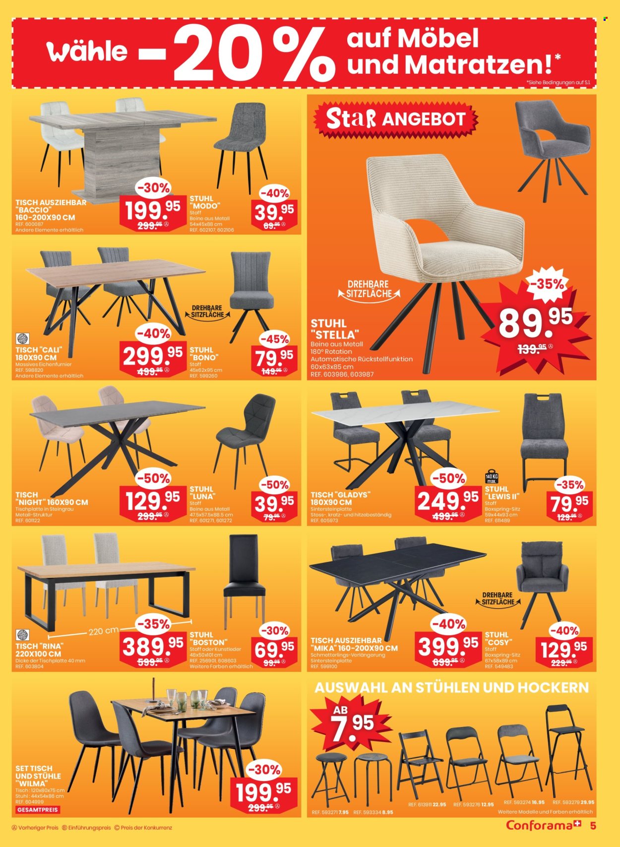 Catalogue Conforama - 10.12.2025 - 23.12.2025. Page 5. Page 5