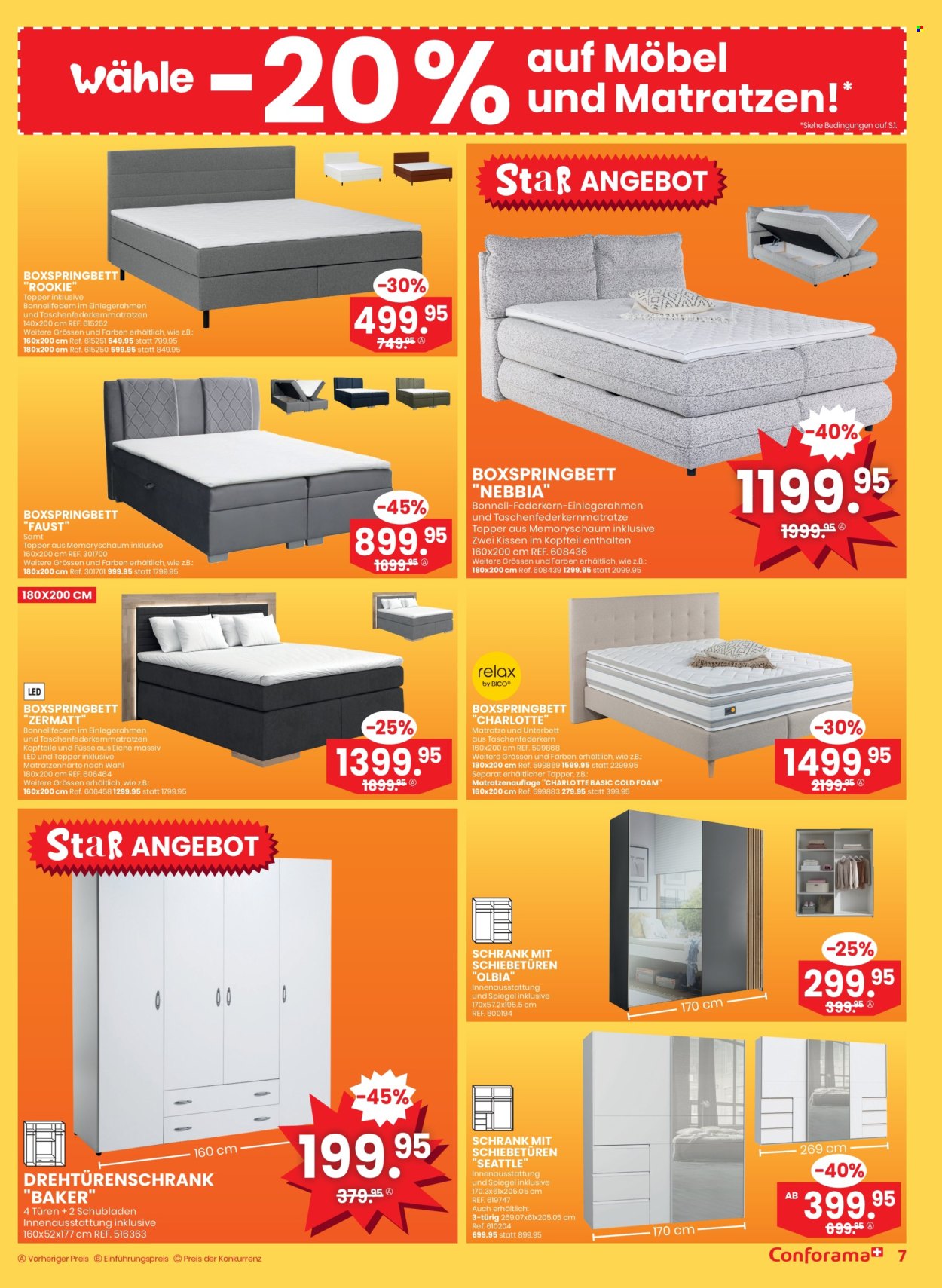 Catalogue Conforama - 10.12.2025 - 23.12.2025. Page 7. Page 7