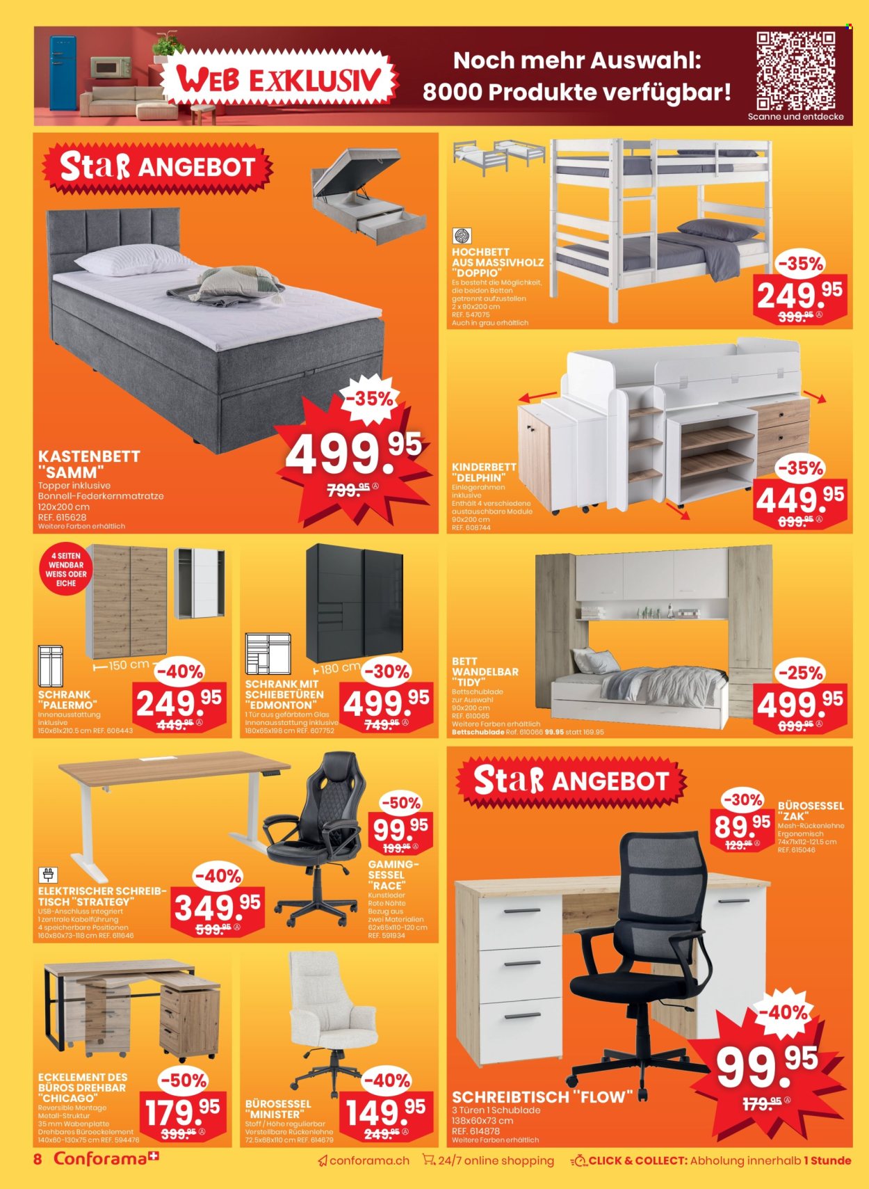 Catalogue Conforama - 10.12.2025 - 23.12.2025. Page 8. Page 8