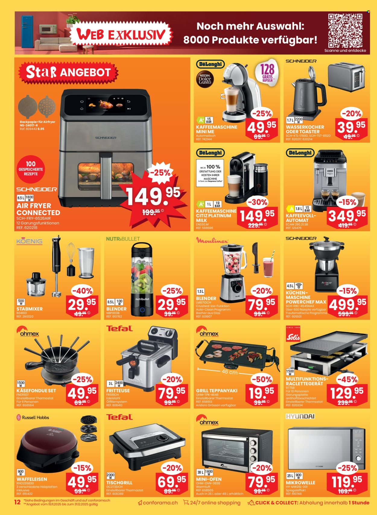 Catalogue Conforama - 10.12.2025 - 23.12.2025. Page 12. Page 12