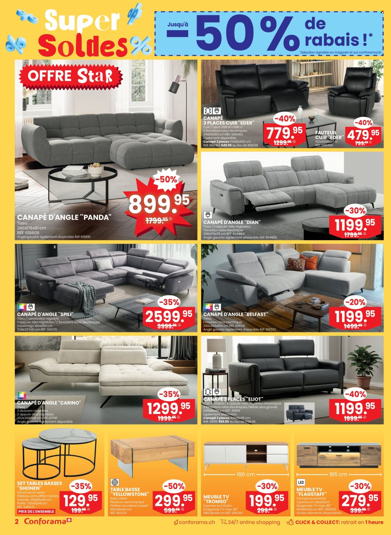 Catalogue Conforama - 10.12.2025 - 23.12.2025. Page 2. Page 2