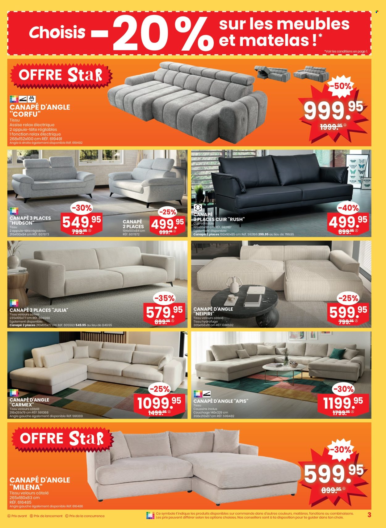 Catalogue Conforama - 10.12.2025 - 23.12.2025. Page 3. Page 3