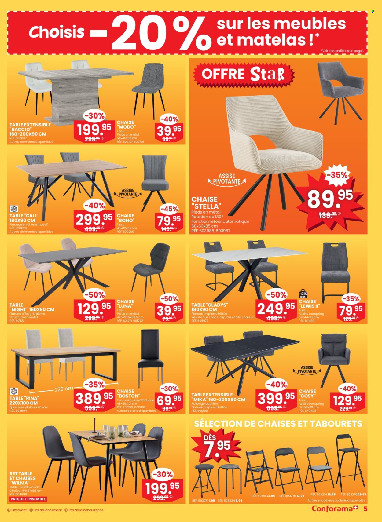 Catalogue Conforama - 10.12.2025 - 23.12.2025. Page 5. Page 5