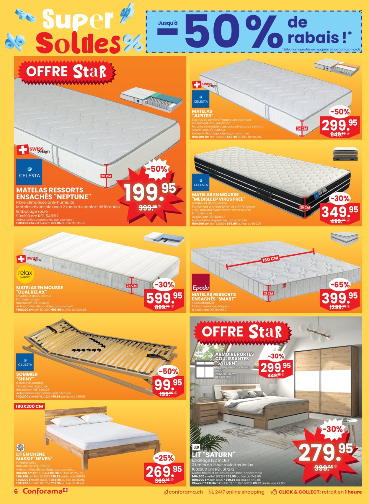 Catalogue Conforama - 10.12.2025 - 23.12.2025. Page 6. Page 6