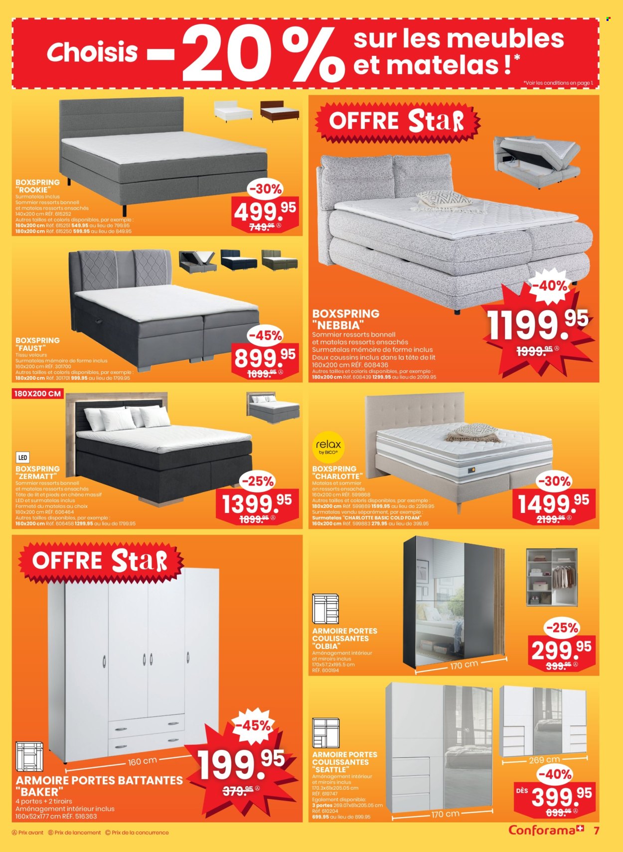 Catalogue Conforama - 10.12.2025 - 23.12.2025. Page 7. Page 7