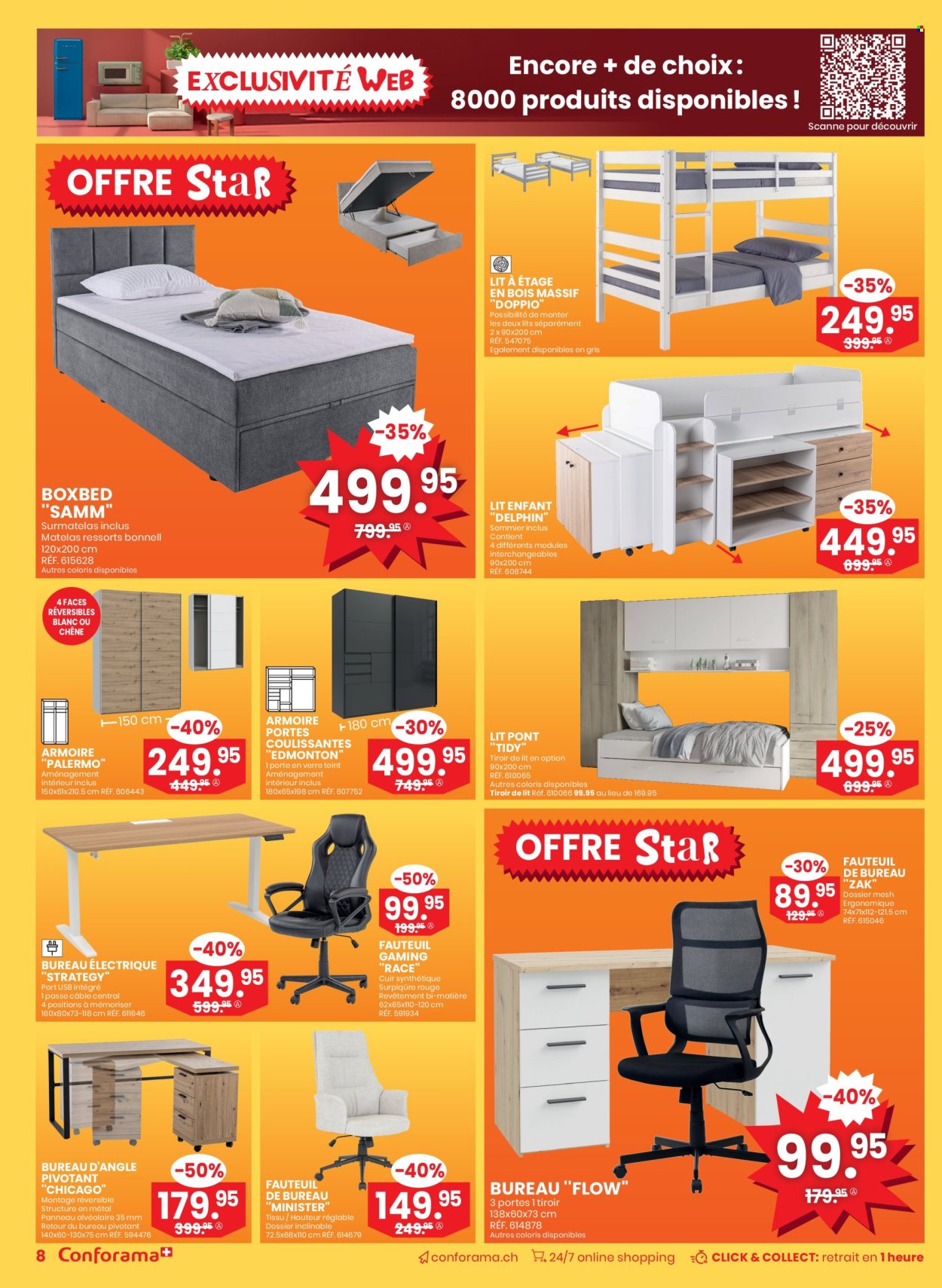 Catalogue Conforama - 10.12.2025 - 23.12.2025. Page 8. Page 8