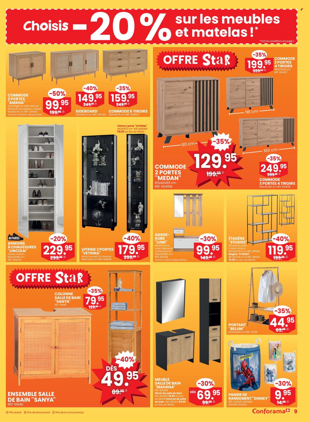 Catalogue Conforama - 10.12.2025 - 23.12.2025. Page 9. Page 9