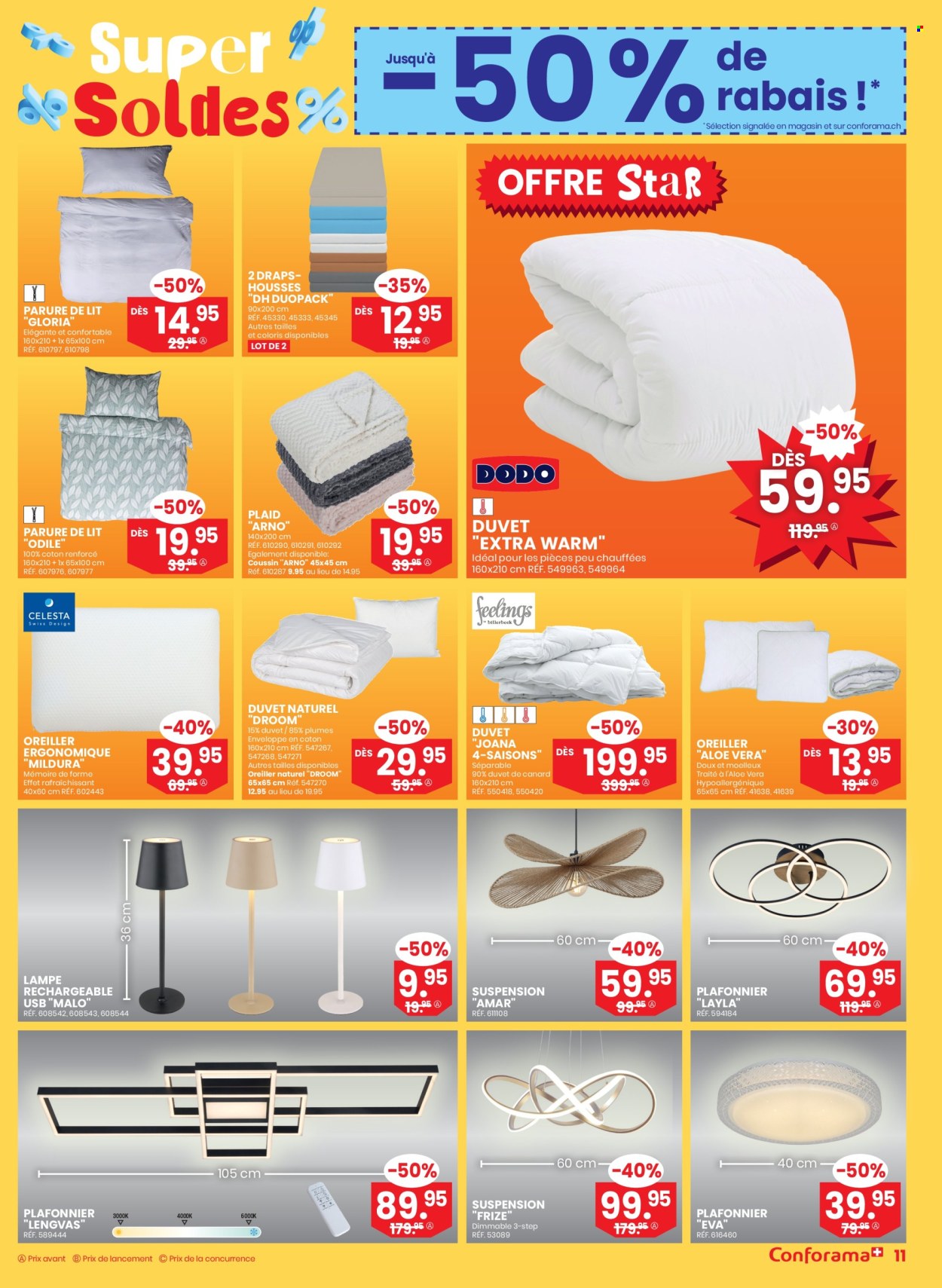 Catalogue Conforama - 10.12.2025 - 23.12.2025. Page 11. Page 11