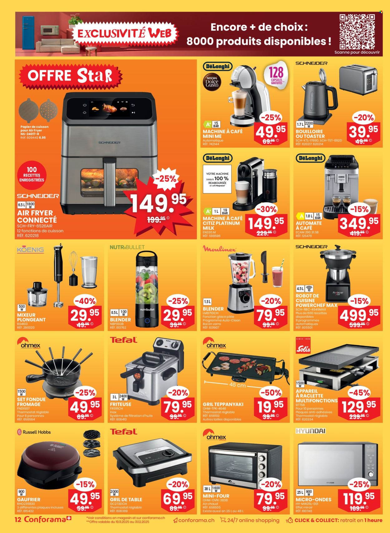 Catalogue Conforama - 10.12.2025 - 23.12.2025. Page 12. Page 12