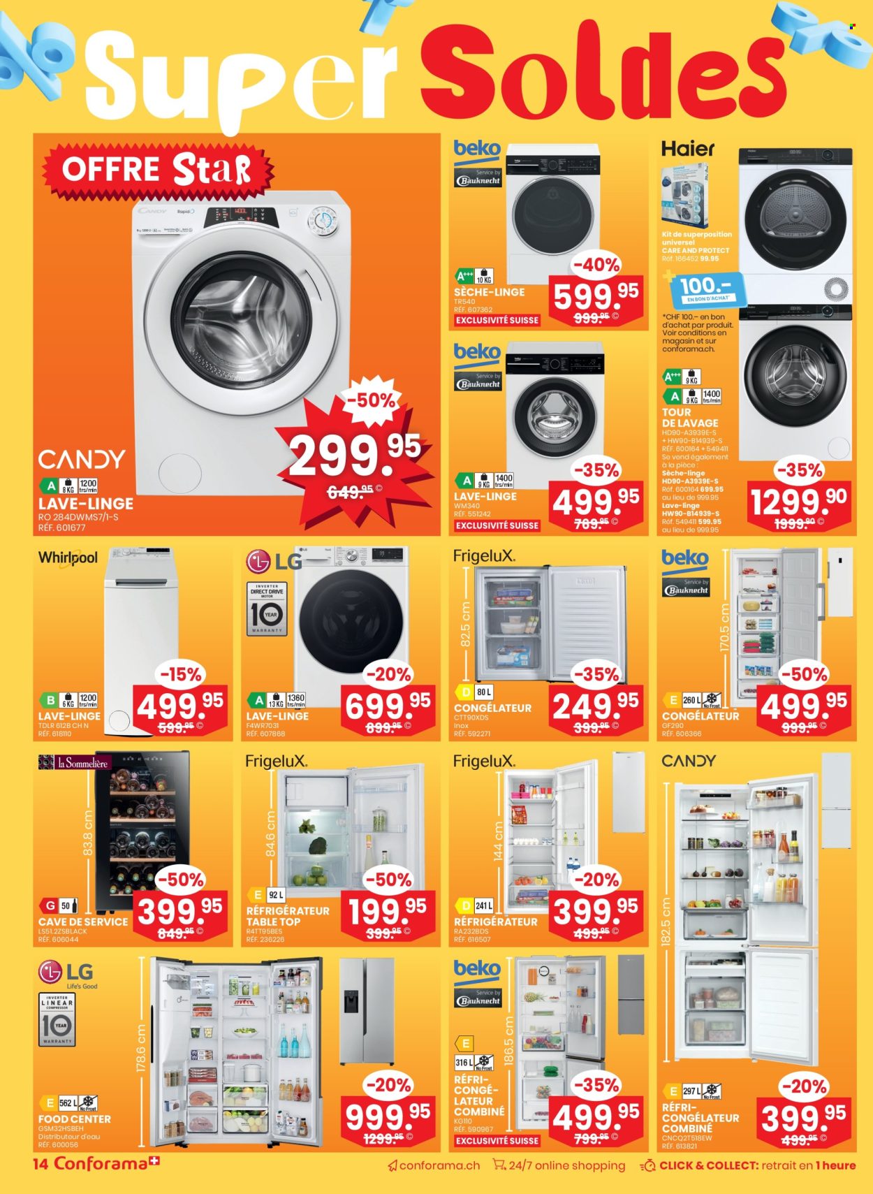 Catalogue Conforama - 10.12.2025 - 23.12.2025. Page 14. Page 14