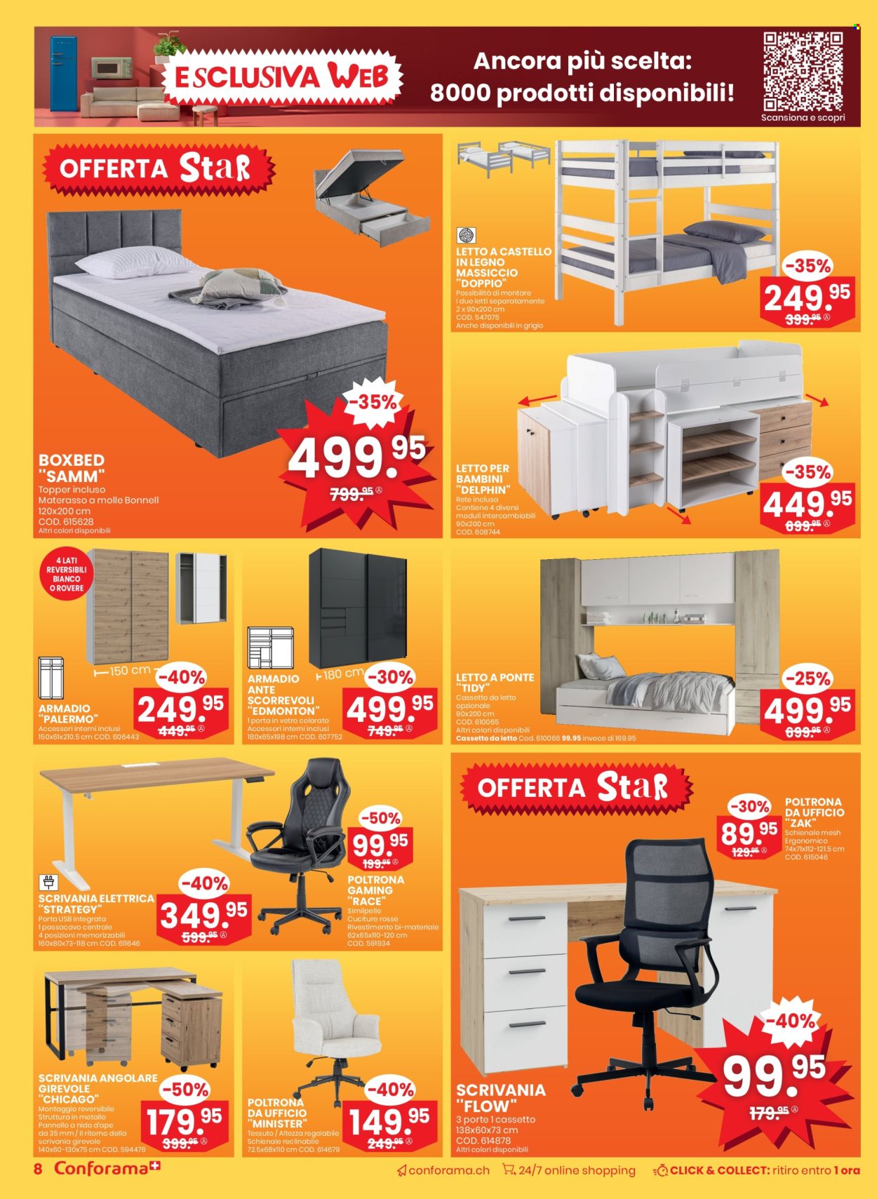 Catalogue Conforama - 10.12.2025 - 23.12.2025. Page 8. Page 8