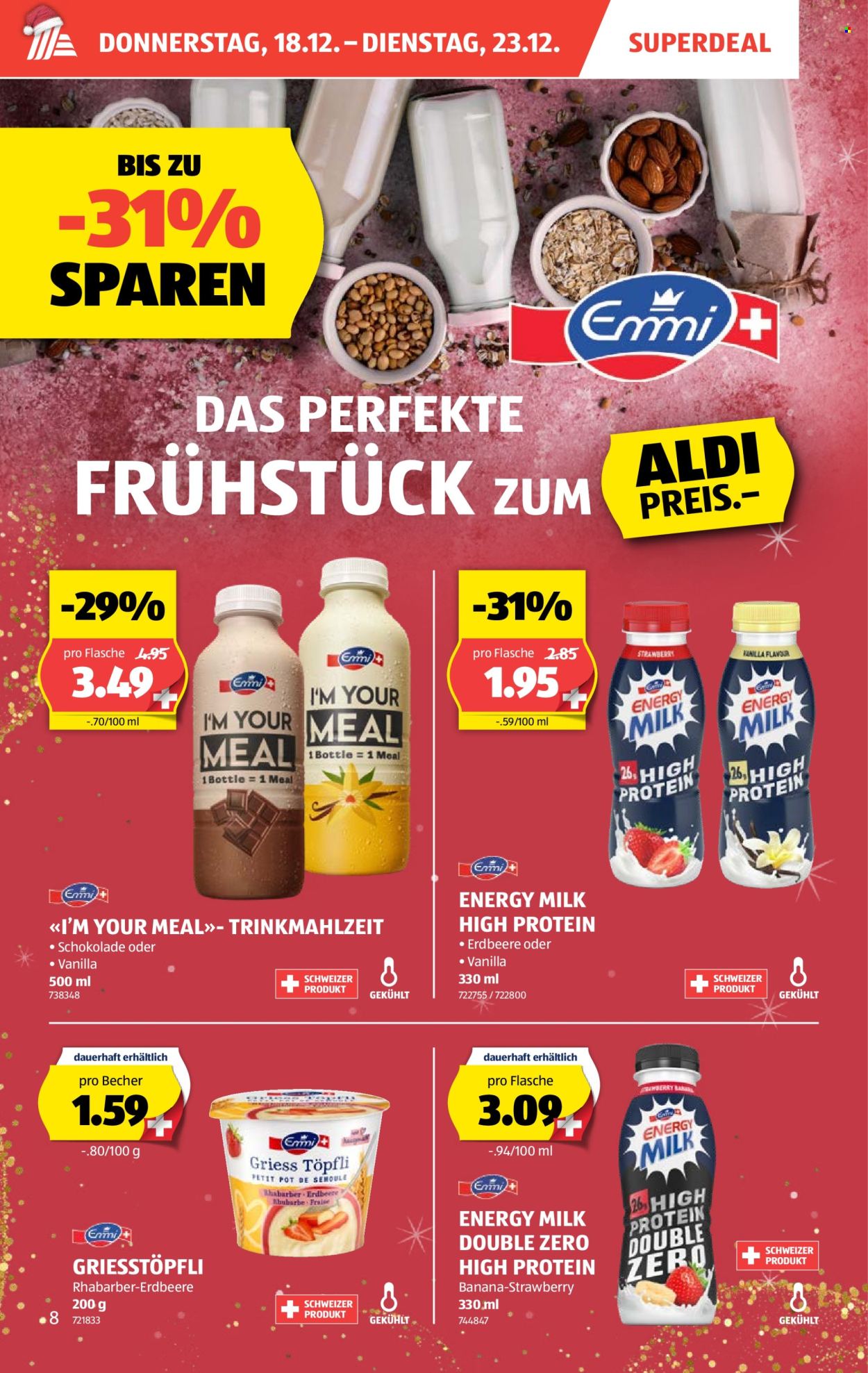 Catalogue Aldi - 18.12.2025 - 23.12.2025. Page 8. Page 8