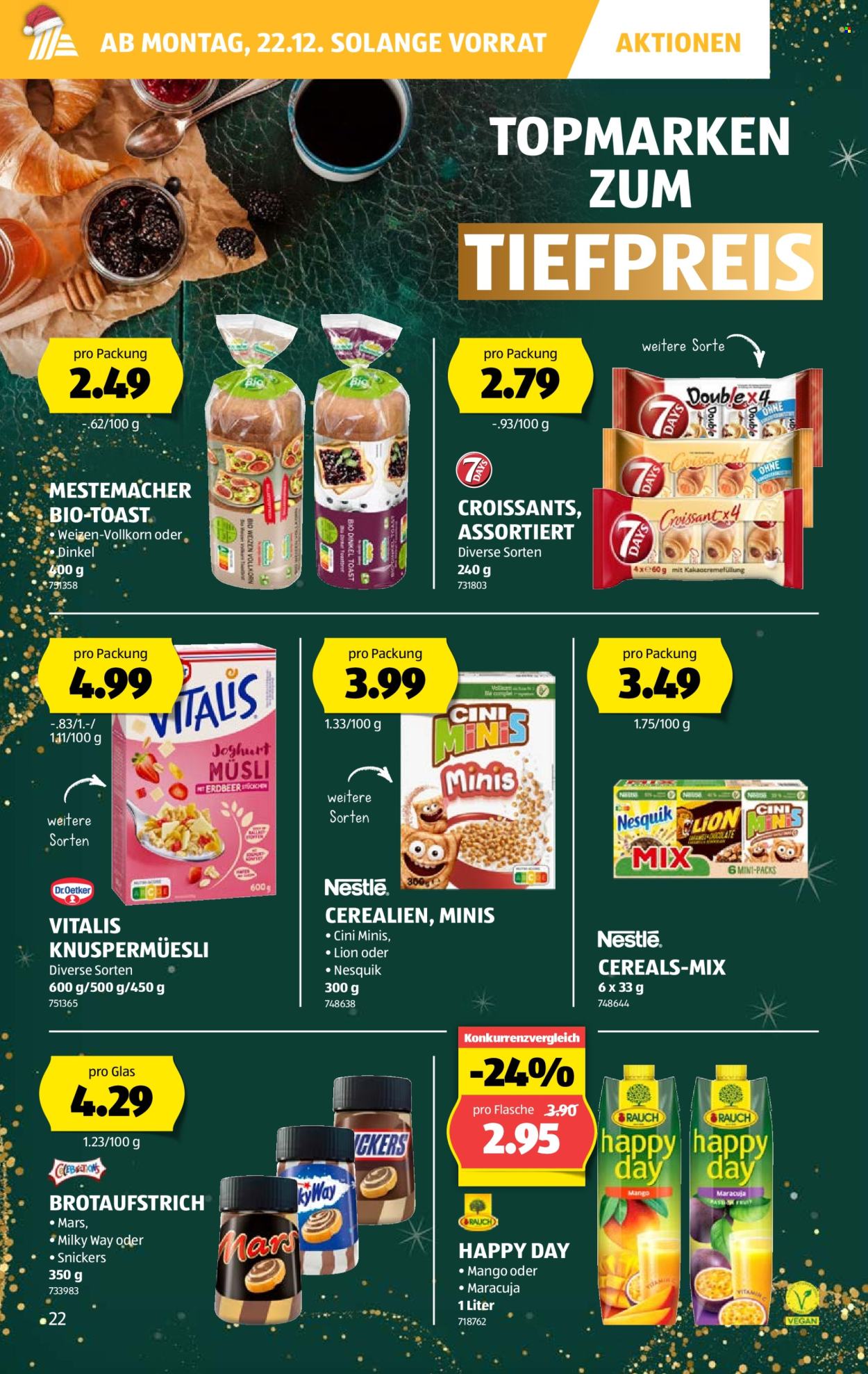 Catalogue Aldi - 18.12.2025 - 23.12.2025. Page 22. Page 22