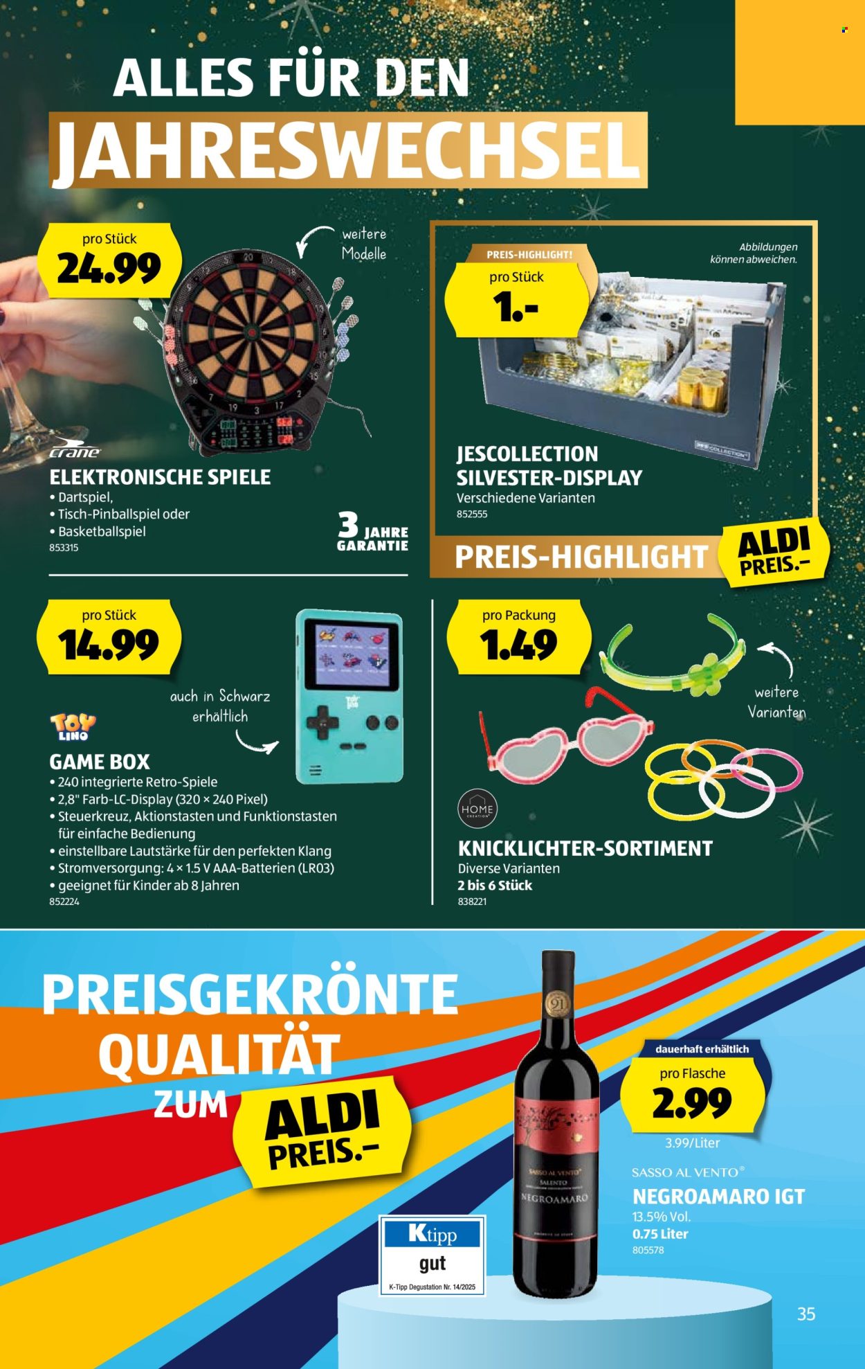 Catalogue Aldi - 18.12.2025 - 23.12.2025. Page 35. Page 35