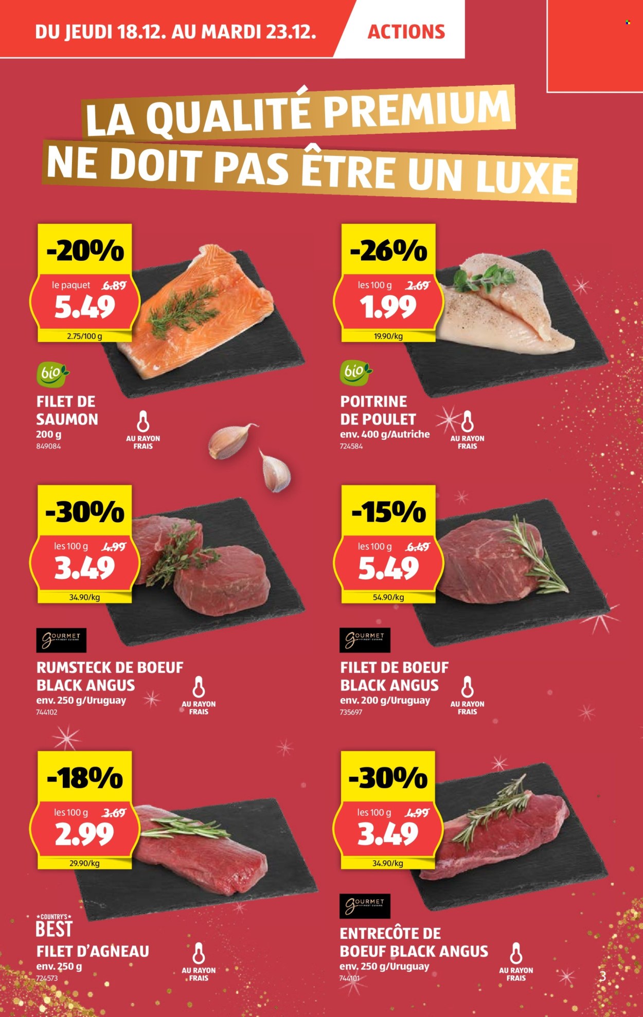 Catalogue Aldi - 18.12.2025 - 23.12.2025. Page 3. Page 3