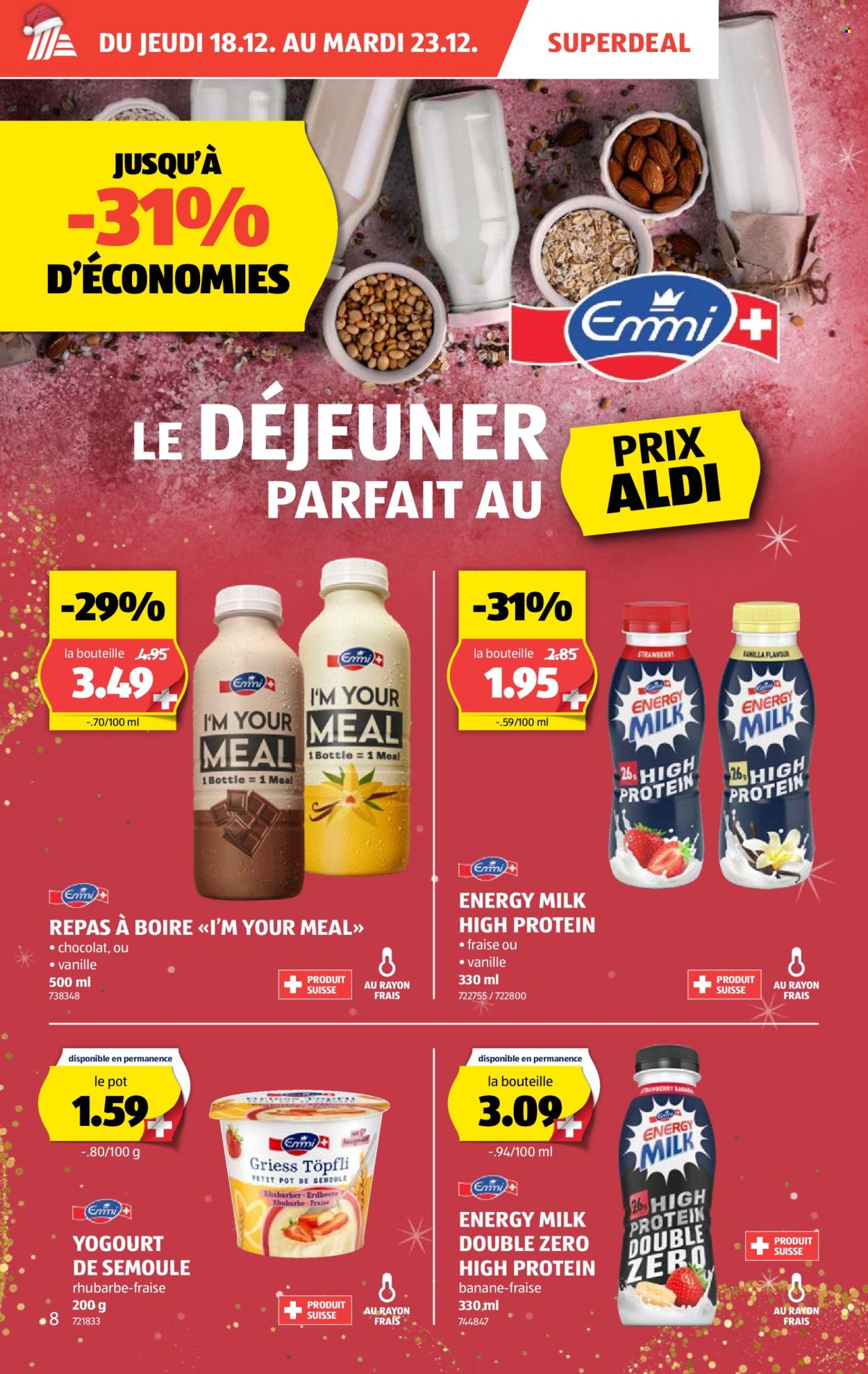 Catalogue Aldi - 18.12.2025 - 23.12.2025. Page 8. Page 8
