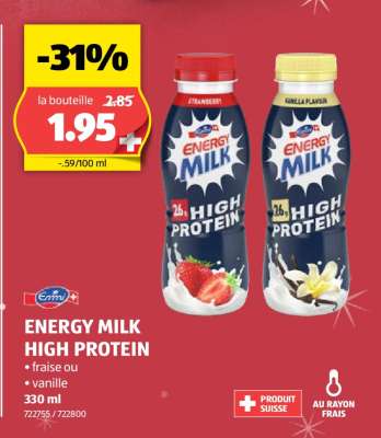 Emmi Energy Milk High Protein