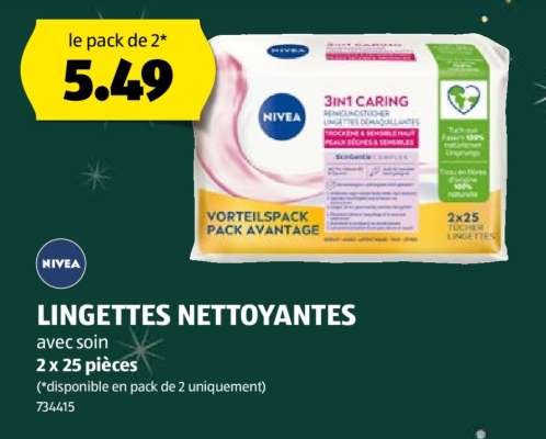 LINGETTES NETTOYANTES