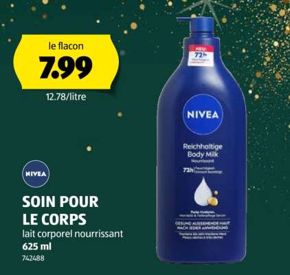 NIVEA SOIN POUR LE CORPS