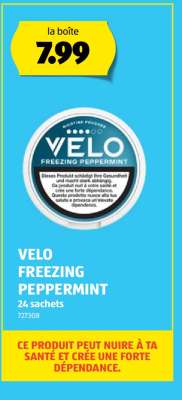 VELO FREEZING PEPPERMINT