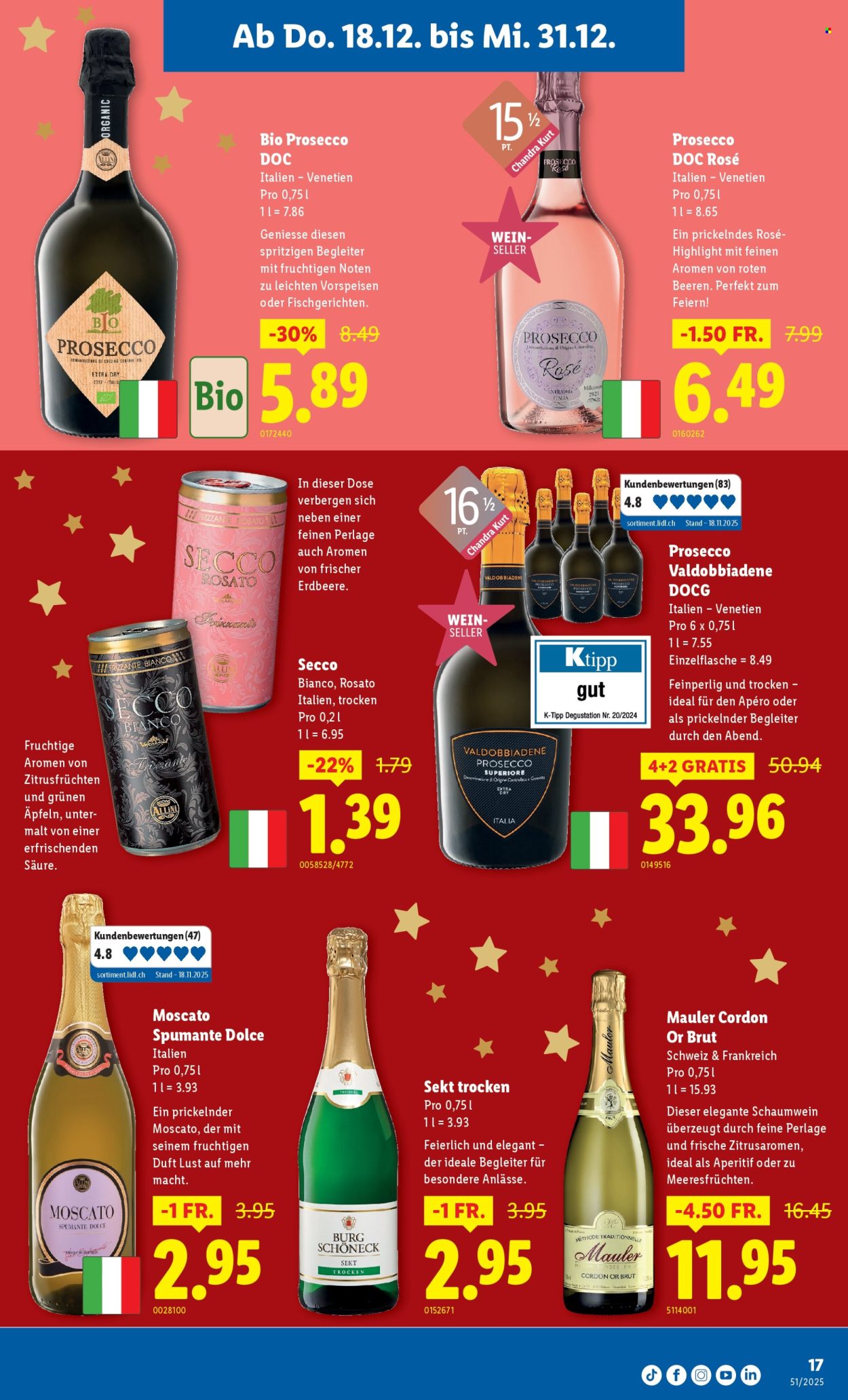Catalogue Lidl - 18.12.2025 - 24.12.2025. Page 17. Page 17