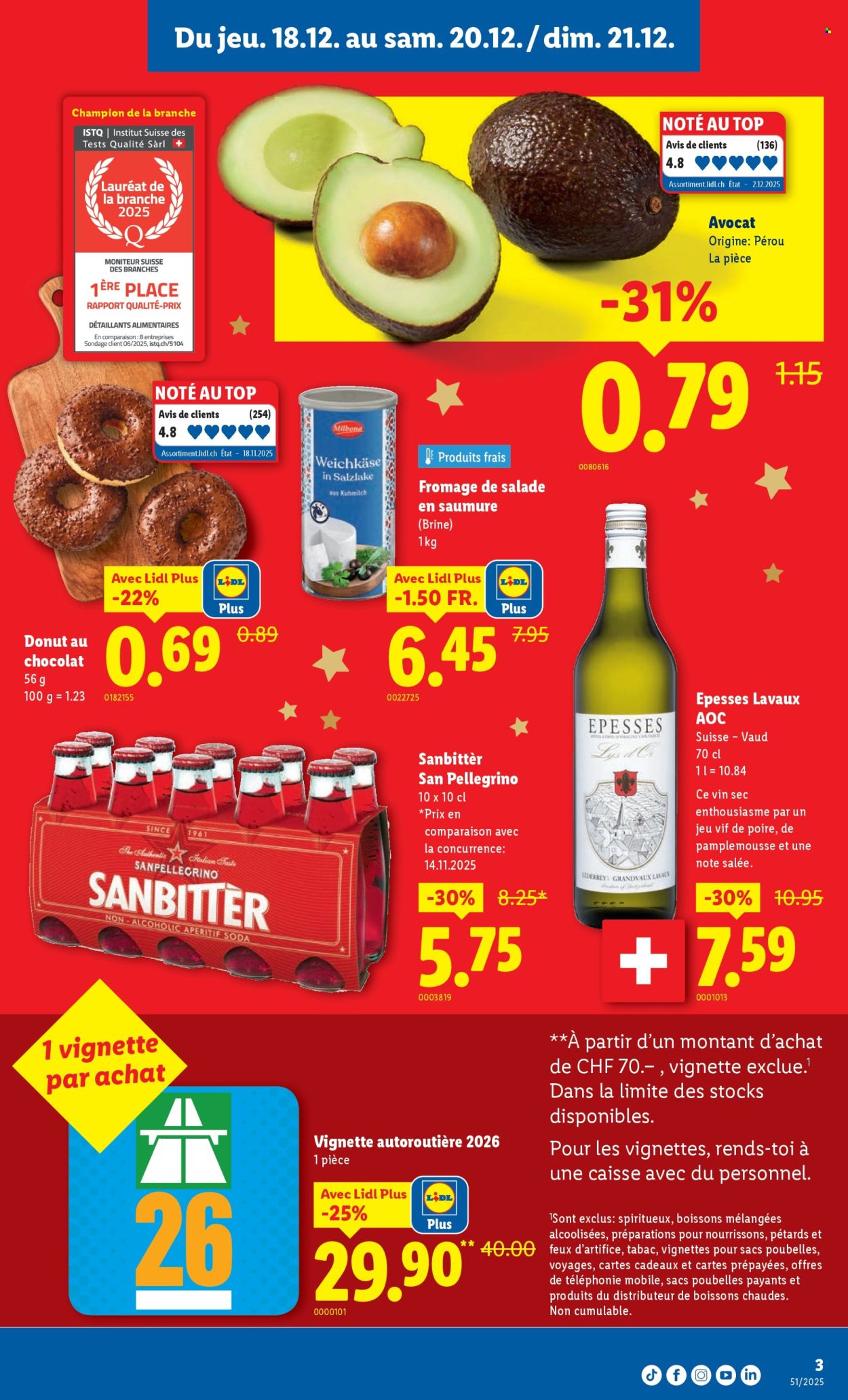 Catalogue Lidl - 18.12.2025 - 24.12.2025. Page 3. Page 3
