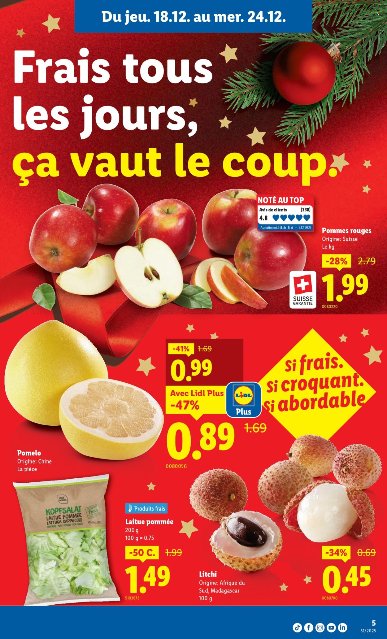 Catalogue Lidl - 18.12.2025 - 24.12.2025. Page 5. Page 5