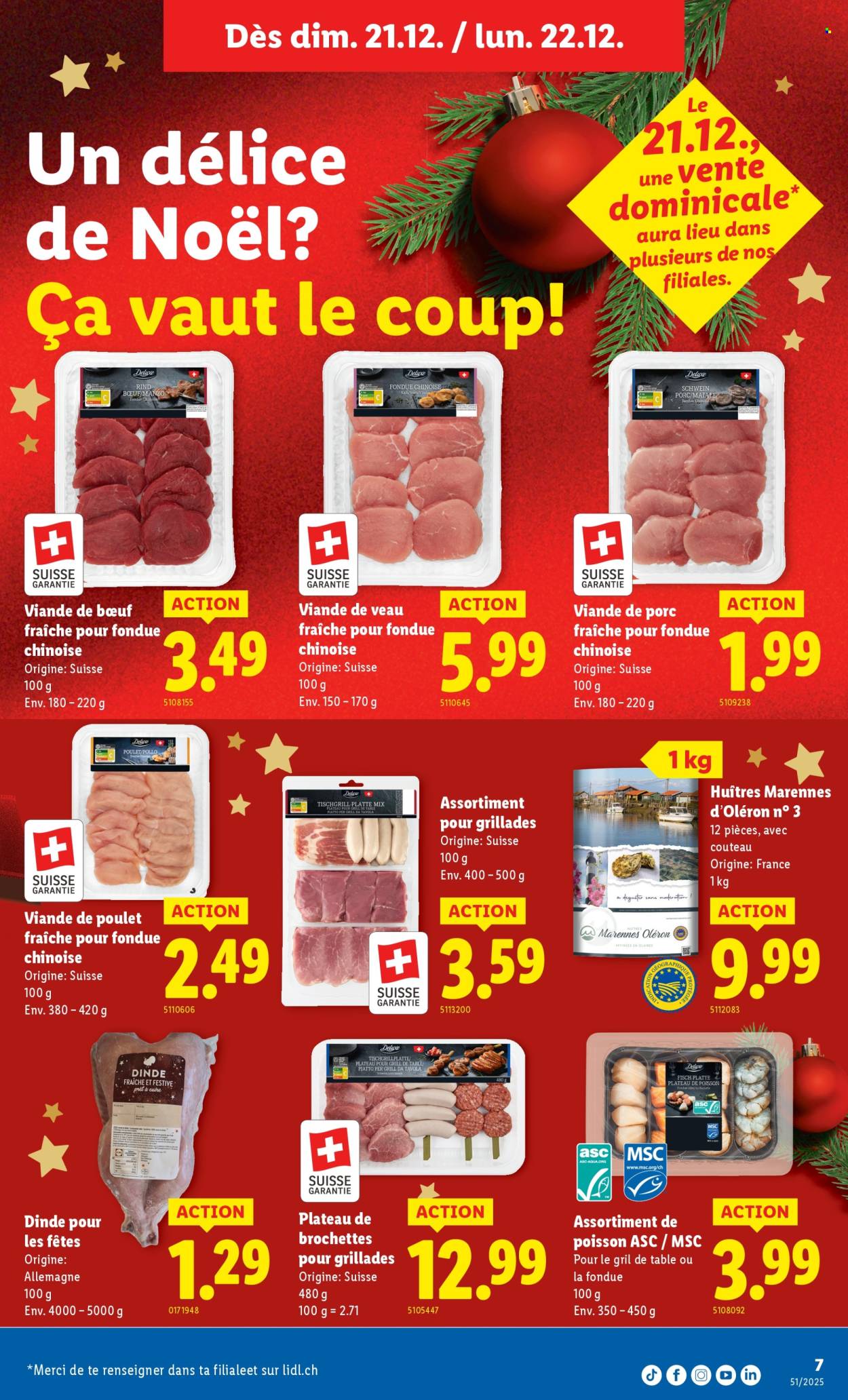 Catalogue Lidl - 18.12.2025 - 24.12.2025. Page 7. Page 7
