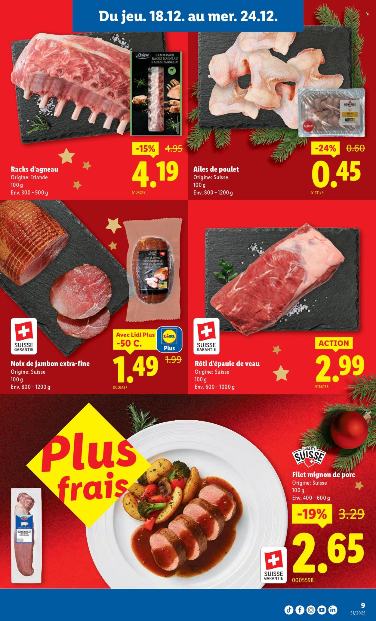Catalogue Lidl - 18.12.2025 - 24.12.2025. Page 9. Page 9