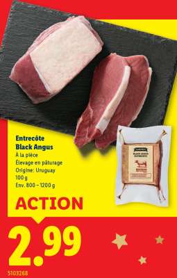 Entrecôte Black Angus