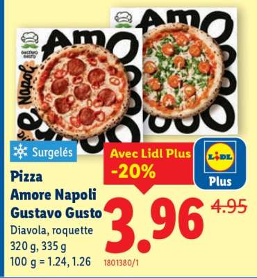 Pizza Amore Napoli Gustavo Gusto