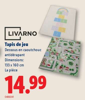 LIVARNO Tapis de jeu