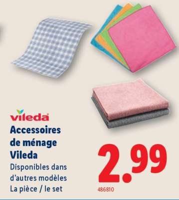 Accessoires de ménage Vileda