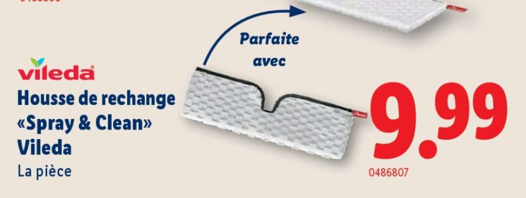 Housse de rechange «Spray & Clean»