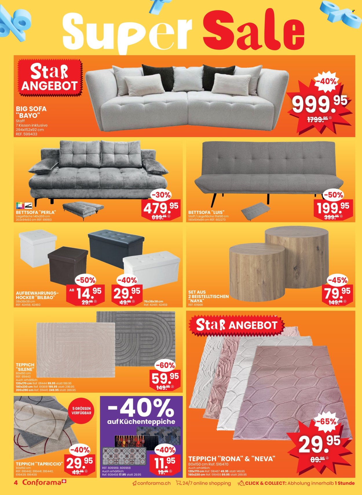 Catalogue Conforama - 17.12.2025 - 30.12.2025. Page 4. Page 4
