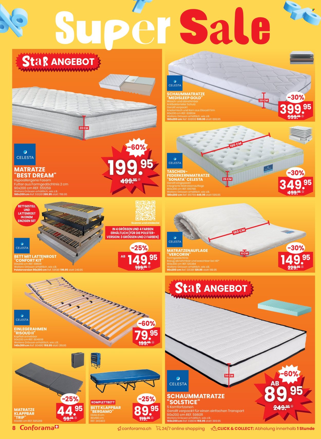 Catalogue Conforama - 17.12.2025 - 30.12.2025. Page 8. Page 8