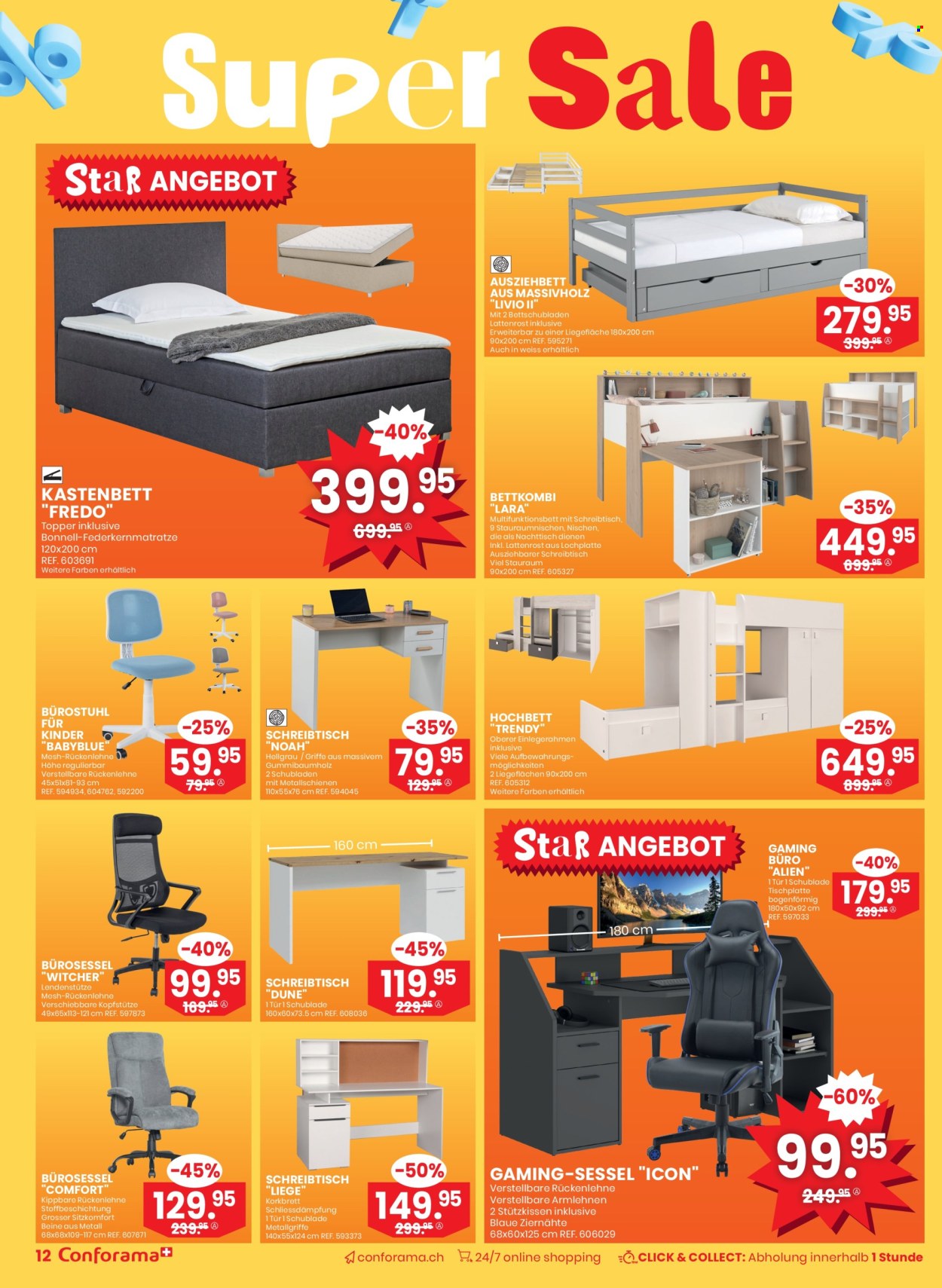 Catalogue Conforama - 17.12.2025 - 30.12.2025. Page 12. Page 12