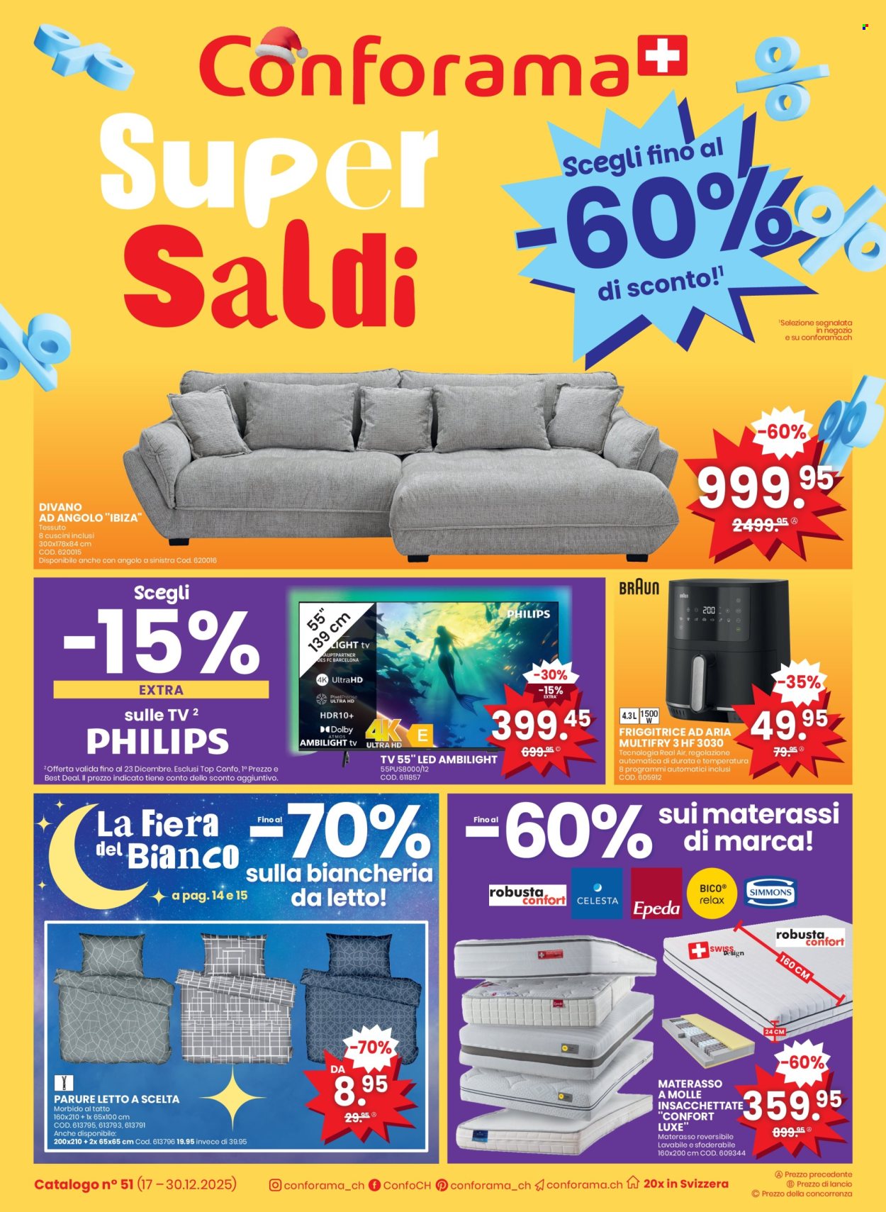 Catalogue Conforama - 17.12.2025 - 30.12.2025. Page 1. Page 1