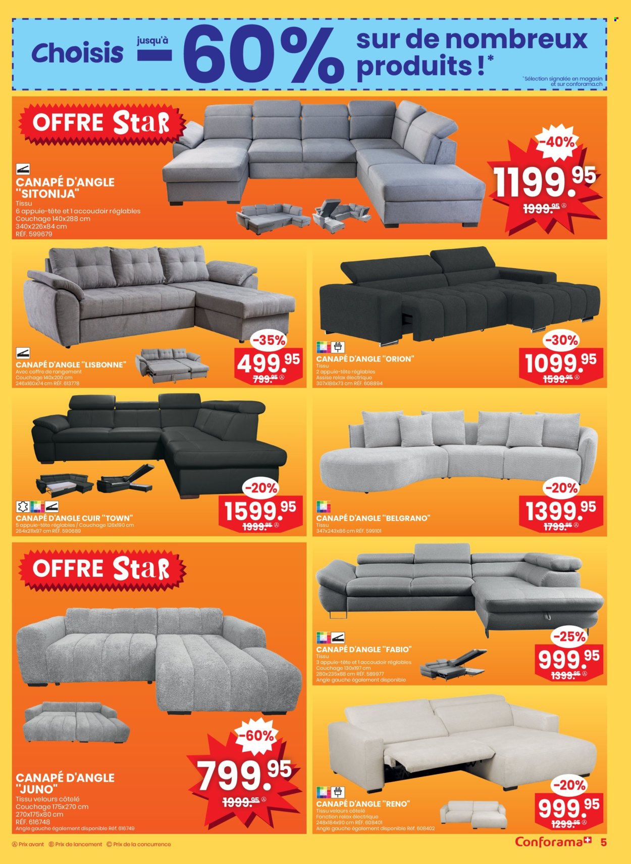 Catalogue Conforama - 17.12.2025 - 30.12.2025. Page 5. Page 5