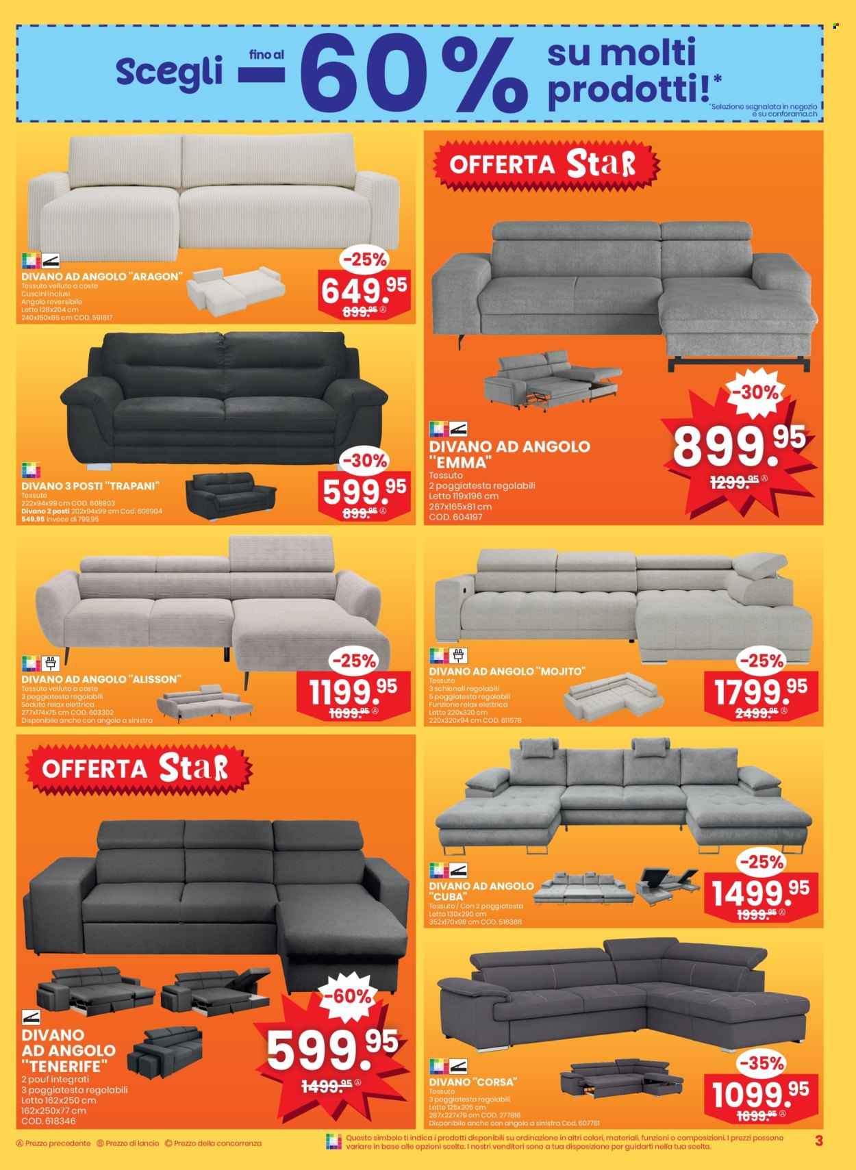 Catalogue Conforama - 17.12.2025 - 30.12.2025. Page 3. Page 3