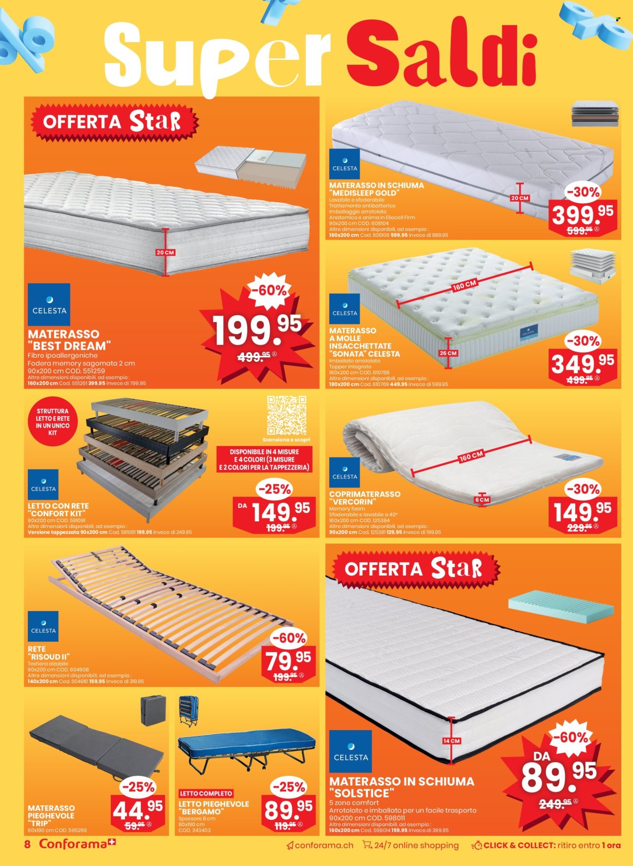 Catalogue Conforama - 17.12.2025 - 30.12.2025. Page 8. Page 8