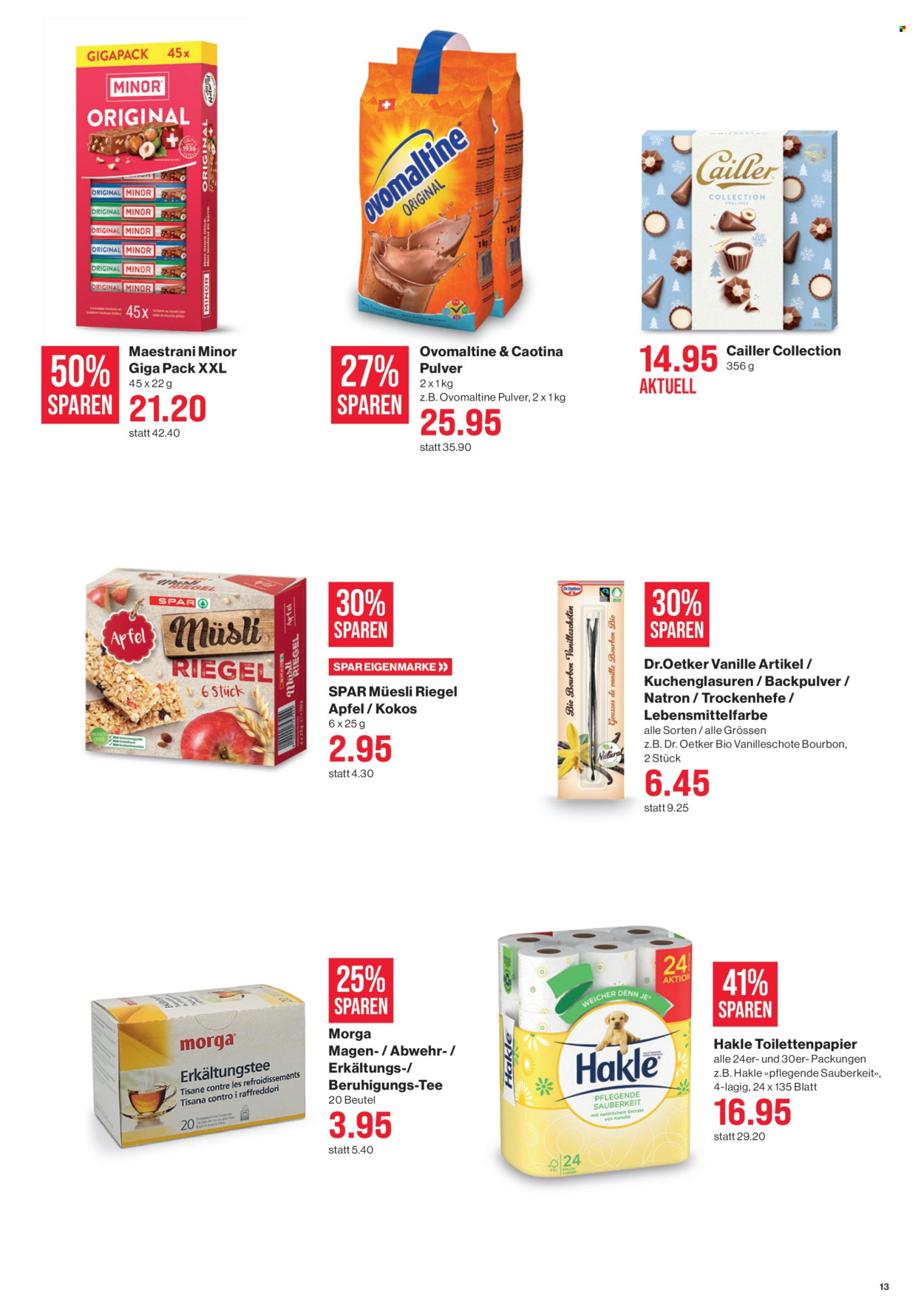 Catalogue SPAR - 18.12.2025 - 31.12.2025. Page 13. Page 13