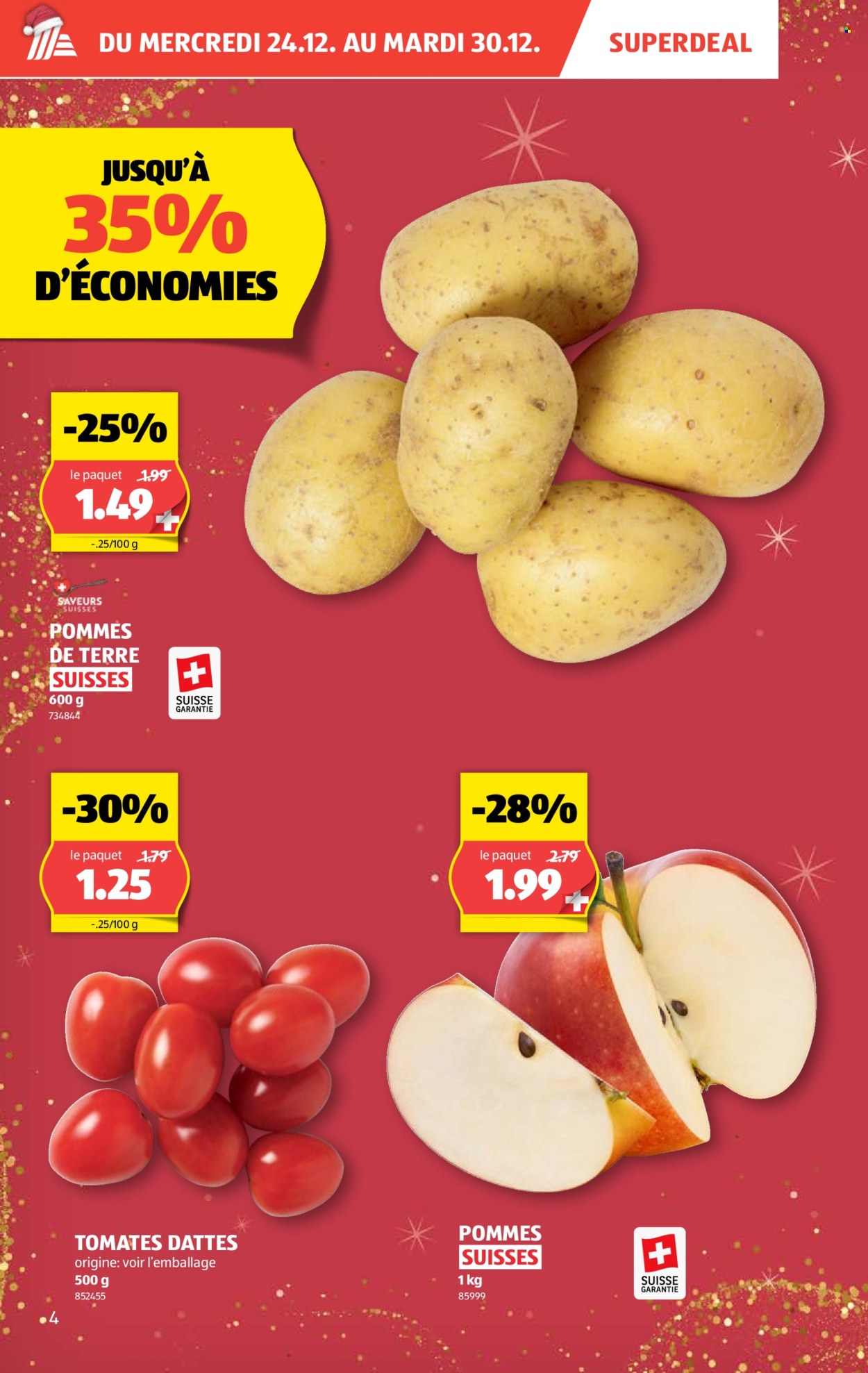 Catalogue Aldi - 24.12.2025 - 30.12.2025. Page 4. Page 4