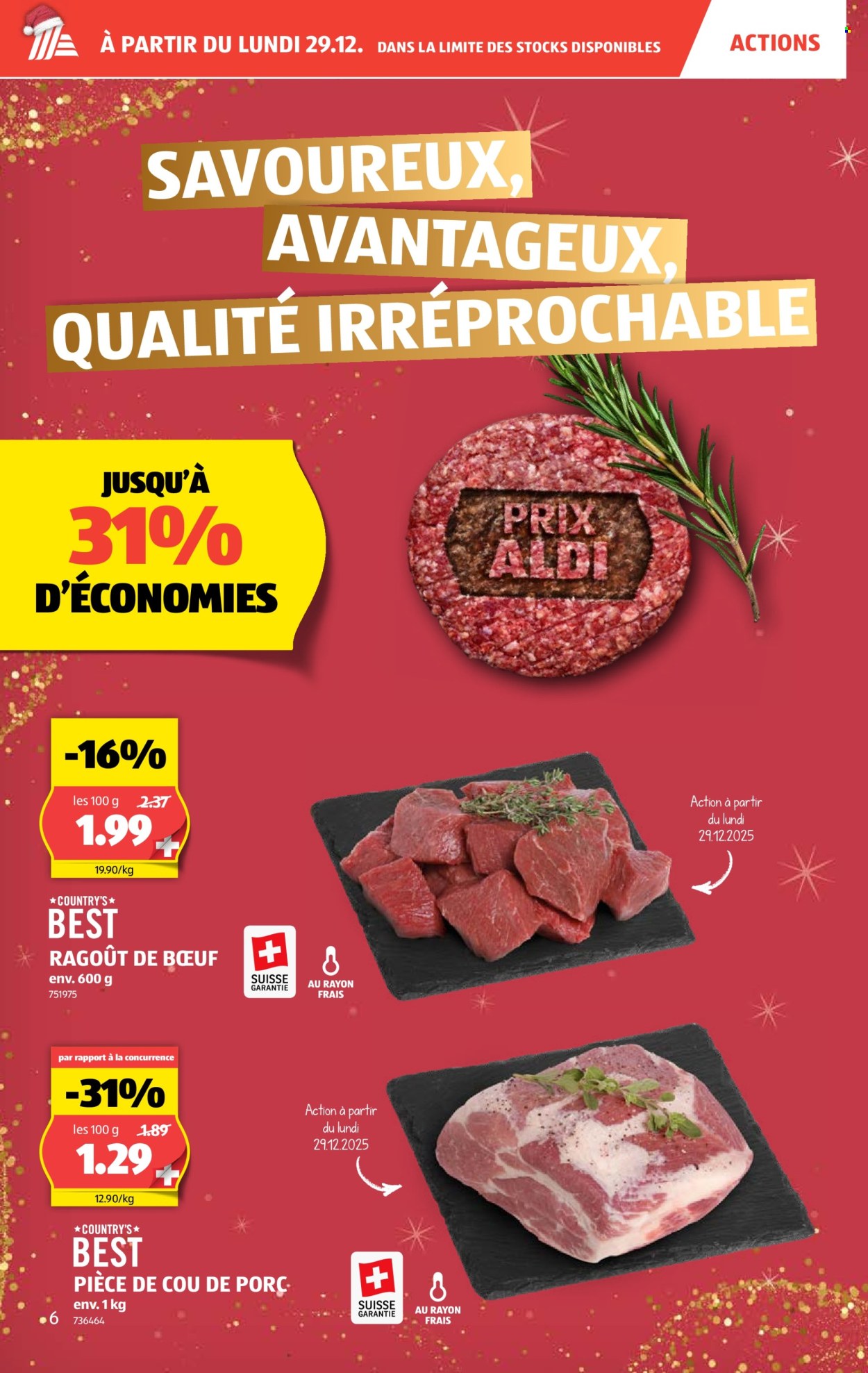 Catalogue Aldi - 24.12.2025 - 30.12.2025. Page 6. Page 6