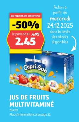 Capri-Sun Jus de Fruits Multivitaminé